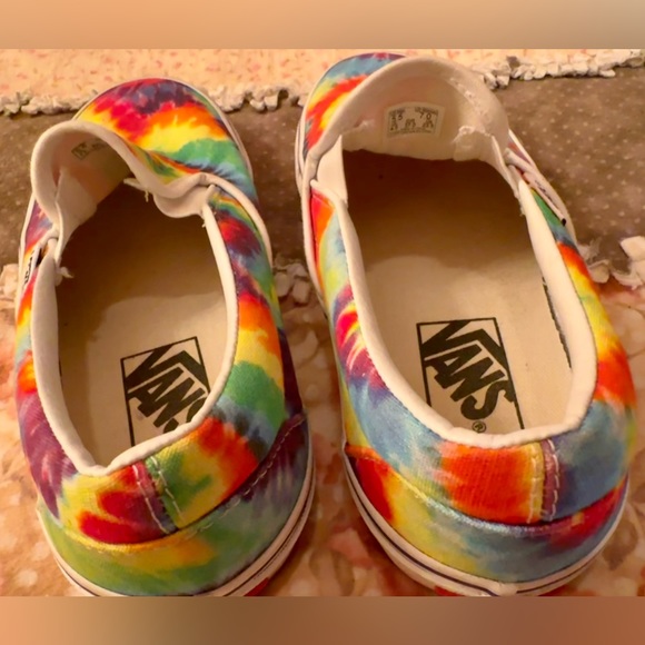 Vans Signature Tye-Dye Canvas Shoes Womens size 7.0 - Picture 3 of 4